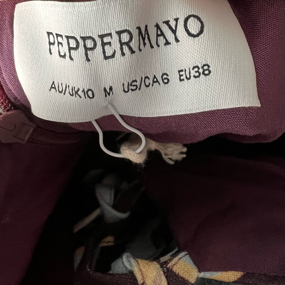 Peppermayo Opulent Brown Mini Dress - Picture 5 of 5